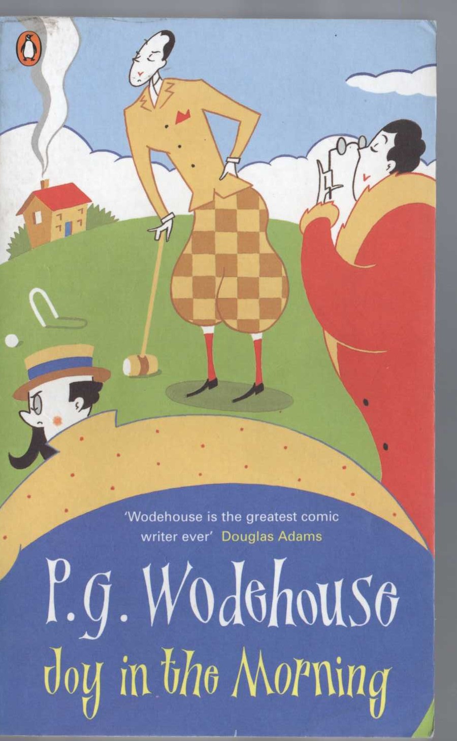 P.G. Wodehouse  JOY IN THE MORNING front book cover image