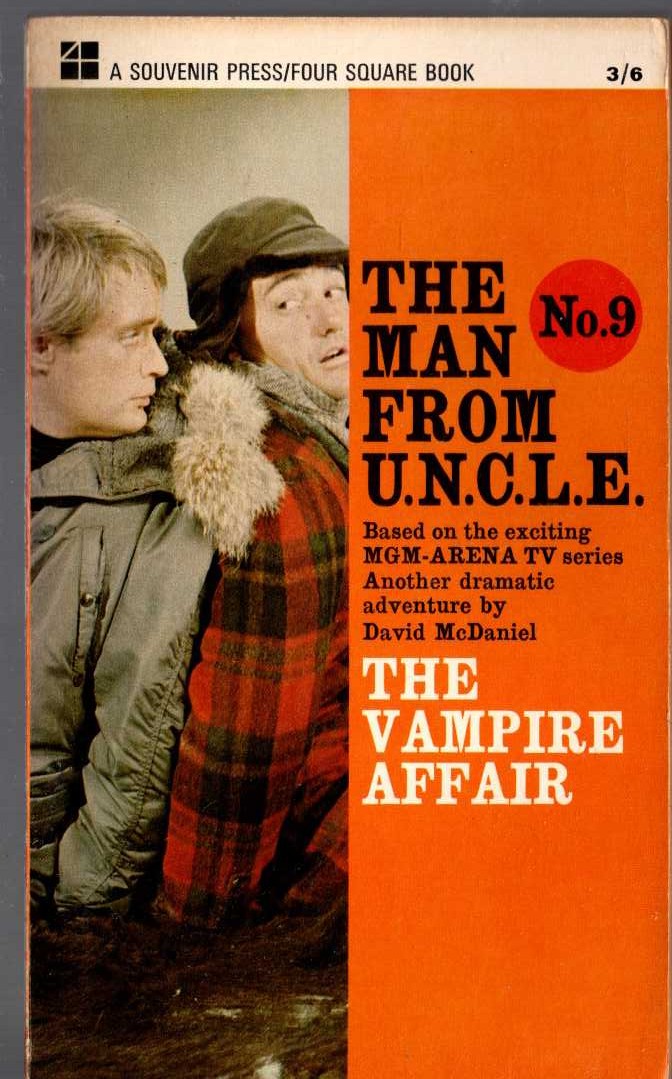 David McDaniel  THE MAN FROM U.N.C.L.E. (9): THE VAMPIRE AFFAIR front book cover image