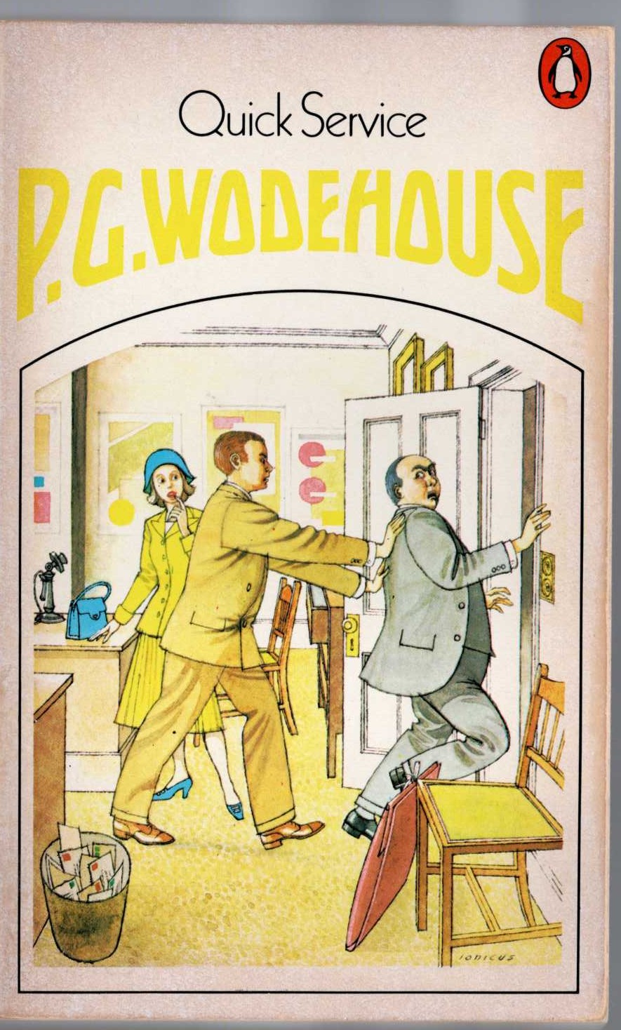 P.G. Wodehouse  QUICK SERVICE front book cover image