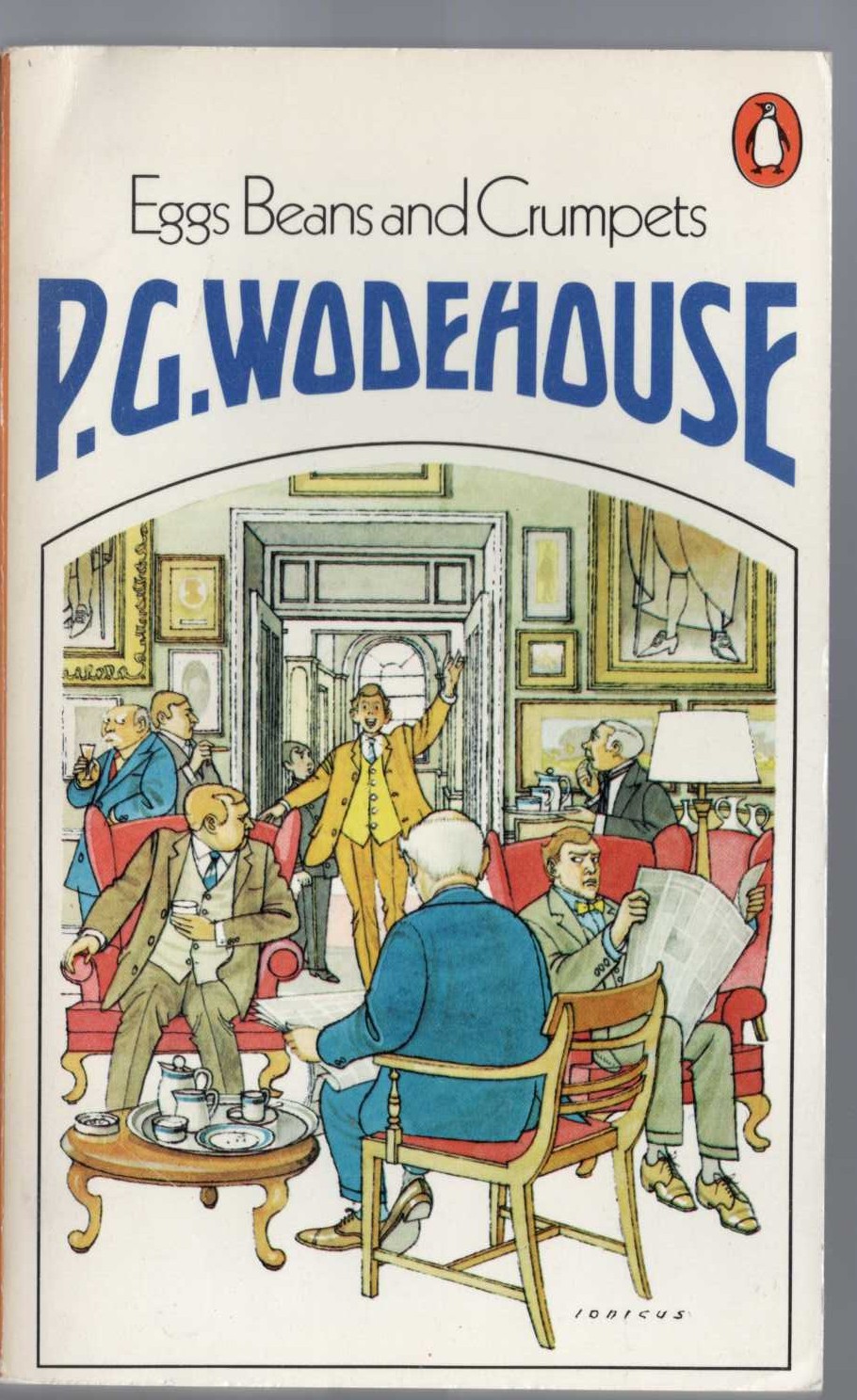 P.G. Wodehouse  EGGS, BEANS AND CRUMPETS front book cover image