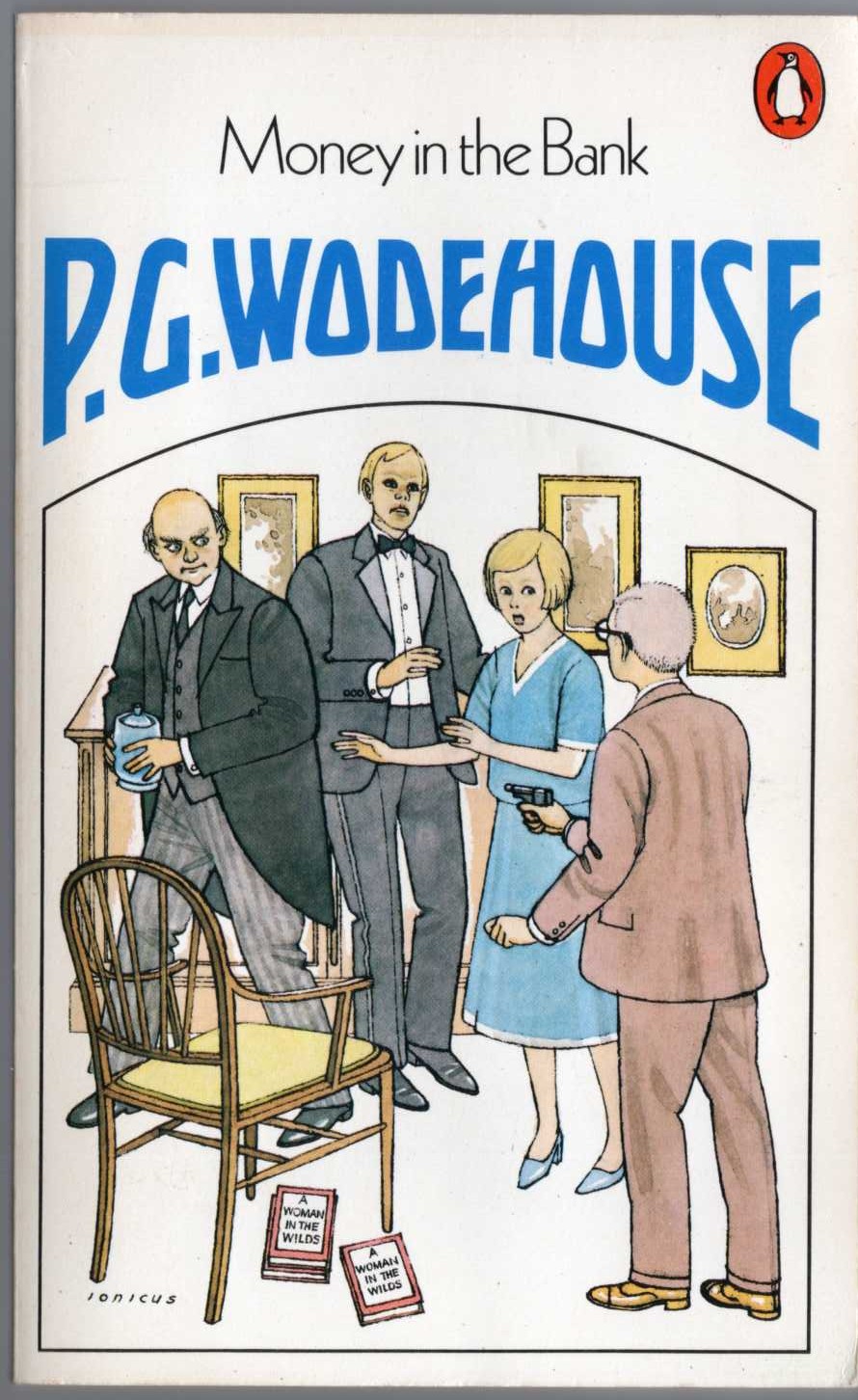 P.G. Wodehouse  MONEY IN THE BANK front book cover image