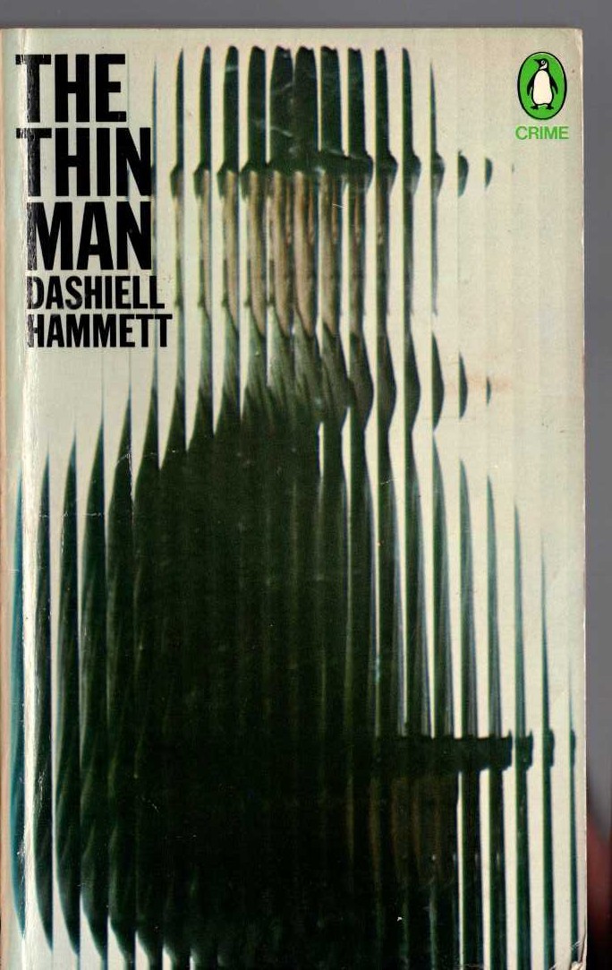 Dashiell Hammett  THE THIN MAN front book cover image
