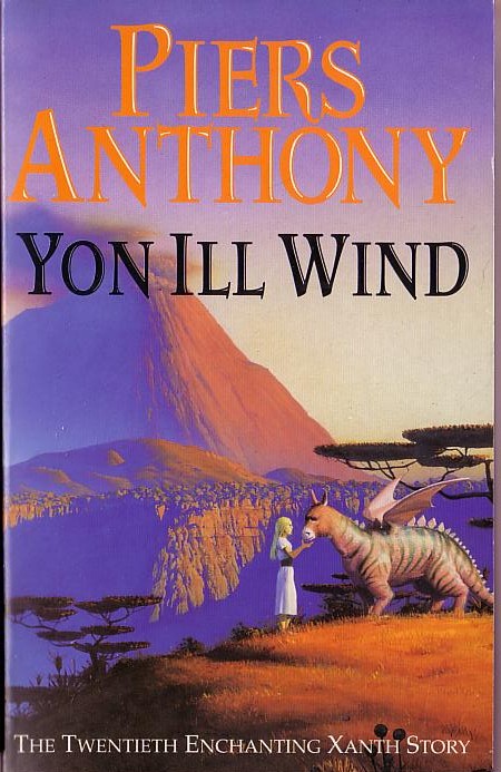 Piers Anthony  YON ILL WIND front book cover image