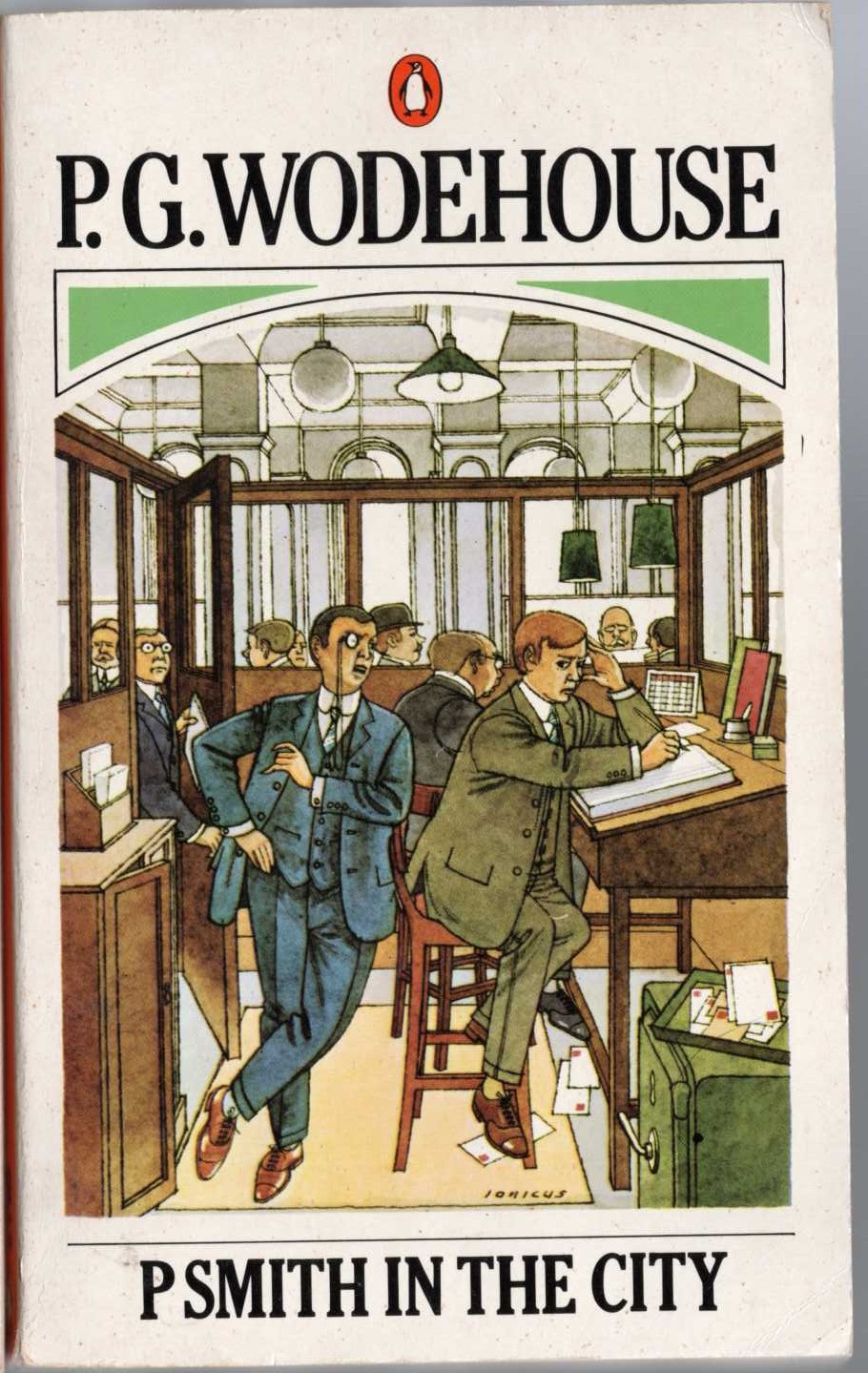 P.G. Wodehouse  PSMITH IN THE CITY front book cover image