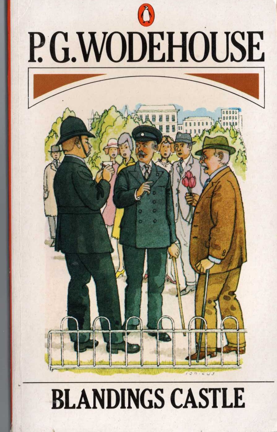 P.G. Wodehouse  BLANDINGS CASTLE front book cover image