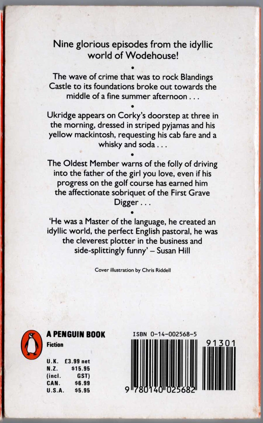 P.G. Wodehouse  LORD EMSWORTH AND OTHERS magnified rear book cover image
