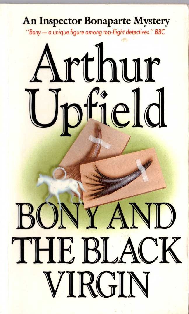 Arthur Upfield  BONY AND THE BLACK VIRGIN front book cover image