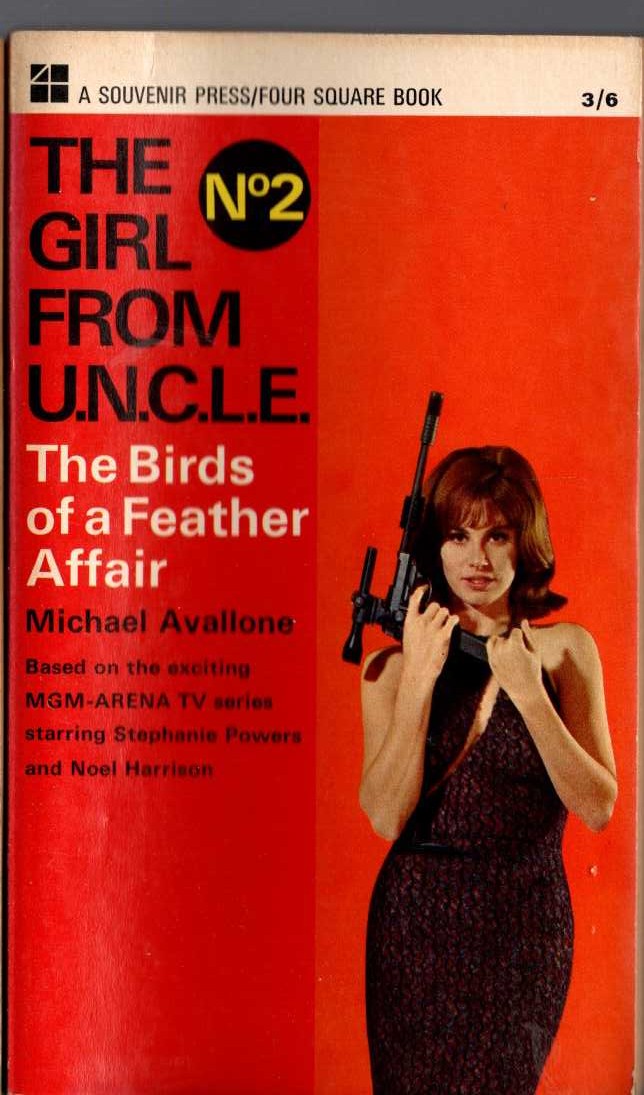 Michael Avallone  THE GIRL FROM U.N.C.L.E. (2): THE BIRDS OF A FEATHER AFFAIR front book cover image