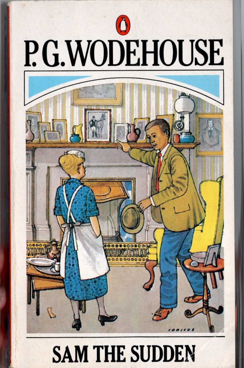 P.G. Wodehouse  SAM THE SUDDEN front book cover image