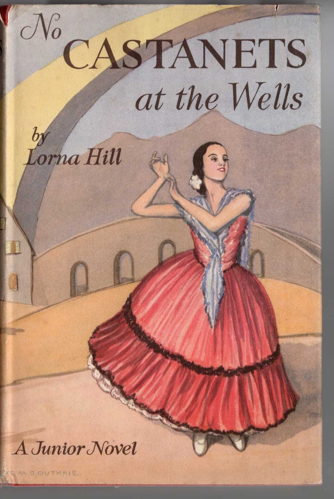 NO CASTANETS AT THE WELLS front book cover image