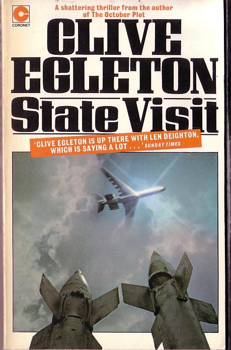 Clive Egleton  STATE VISIT front book cover image