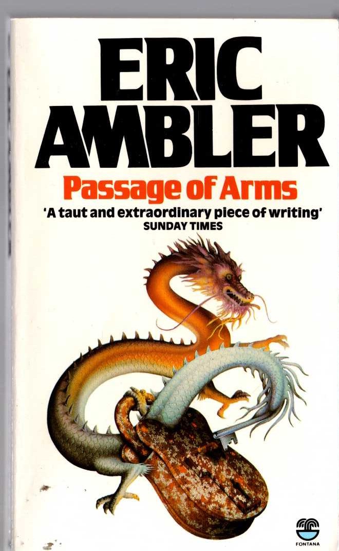Eric Ambler  PASSAGE OF ARMS front book cover image