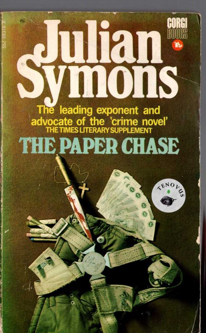 Julian Symons  THE PAPER CHASE front book cover image