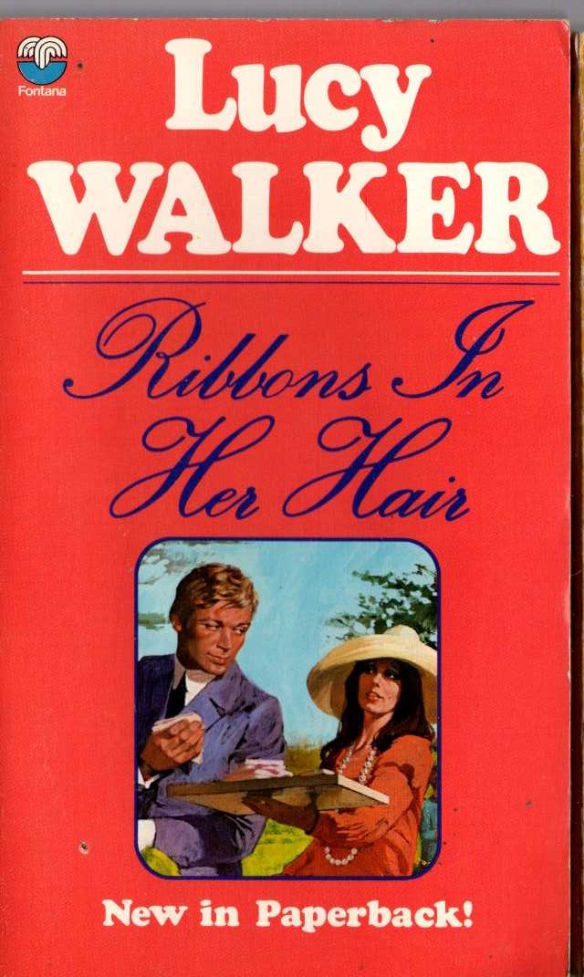 Lucy Walker  RIBBONS IN HER HAIR front book cover image