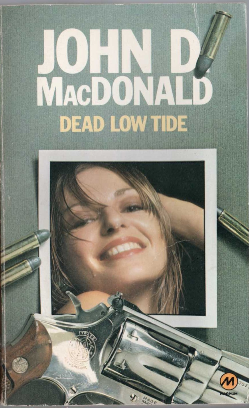 John D. MacDonald  DEAD LOW TIDE front book cover image
