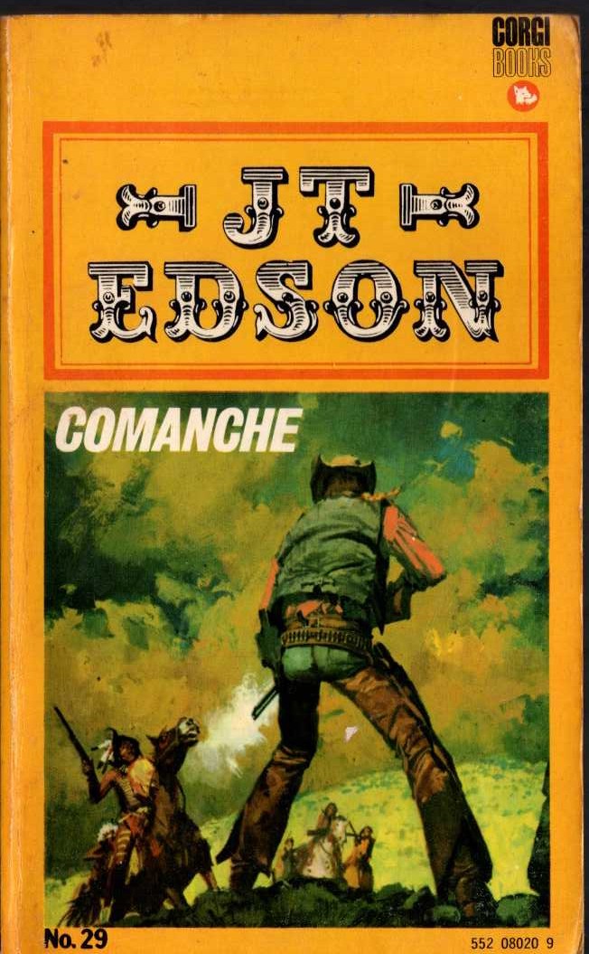 J.T. Edson  COMANCHE front book cover image