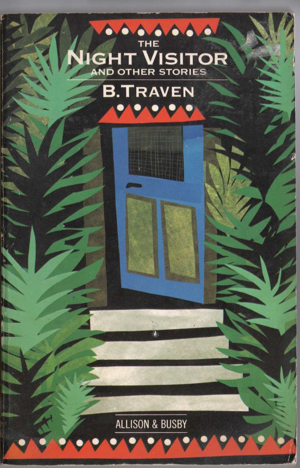 B. Traven  THE NIGHT VISITOR and Other Stories front book cover image