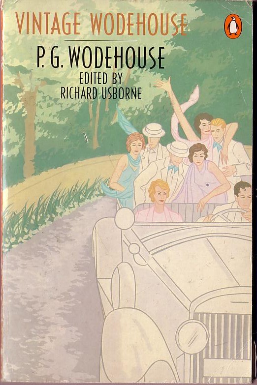 (Richard Usborne edits) VINTAGE WODEHOUSE front book cover image