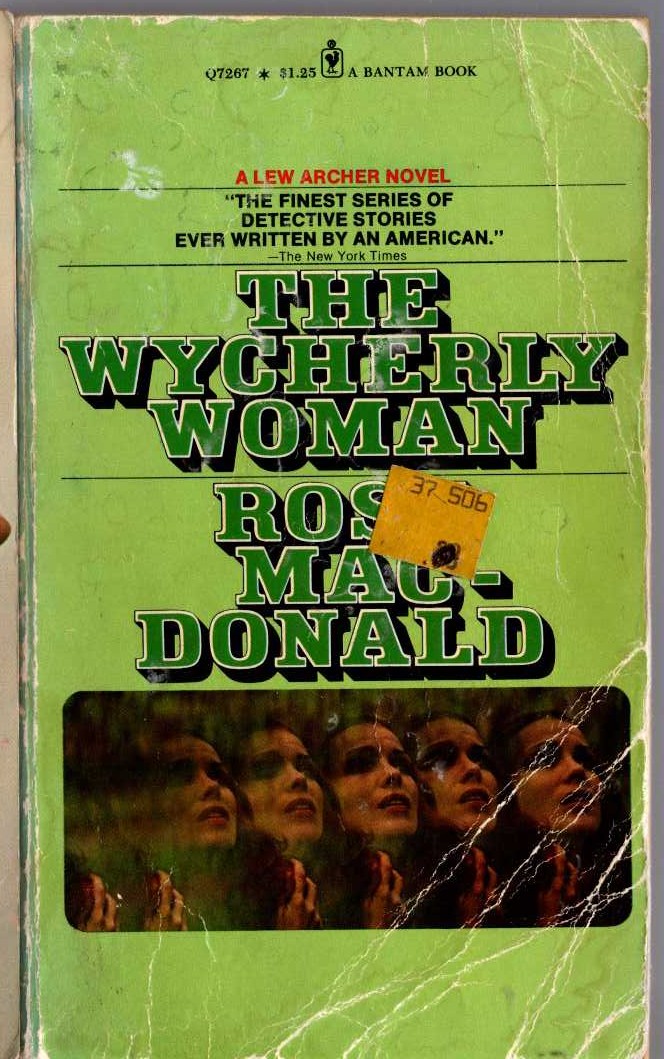 Ross Macdonald  THE WYCHERLY WOMAN front book cover image