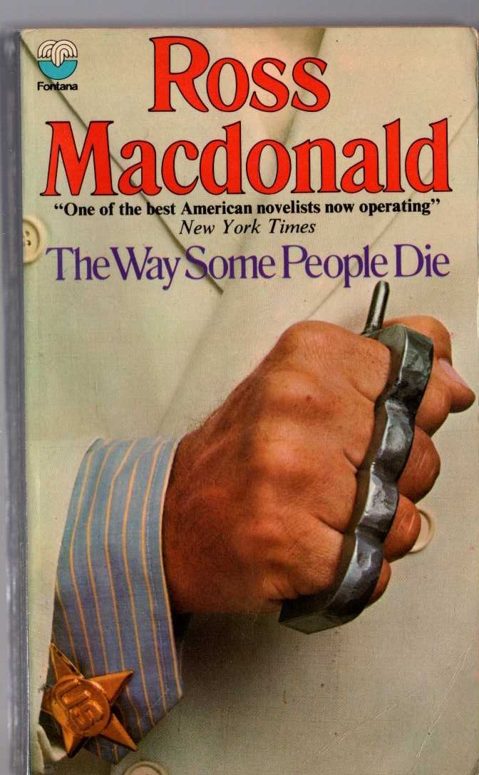 Ross Macdonald  THE WAY SOME PEOPLE DIE front book cover image