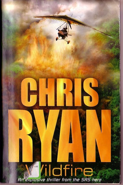 Chris Ryan  WILDFIRE front book cover image