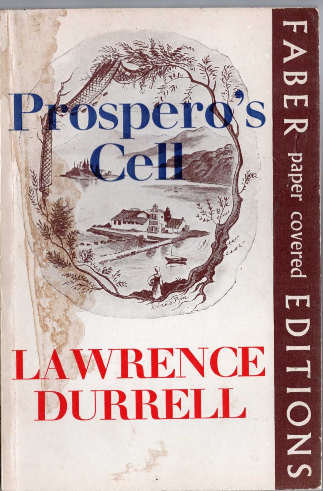 Lawrence Durrell  PROSPERO'S CELL front book cover image