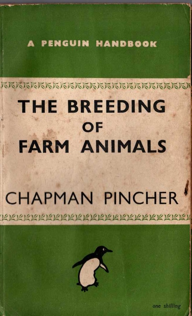 Chapman Pincher  THE BREEDING OF FARM ANIMALS front book cover image