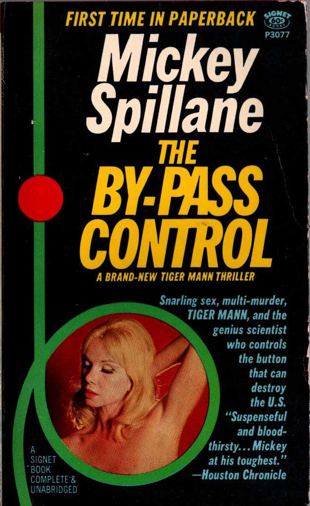 Mickey Spillane  THE BY-PASS CONTROL front book cover image