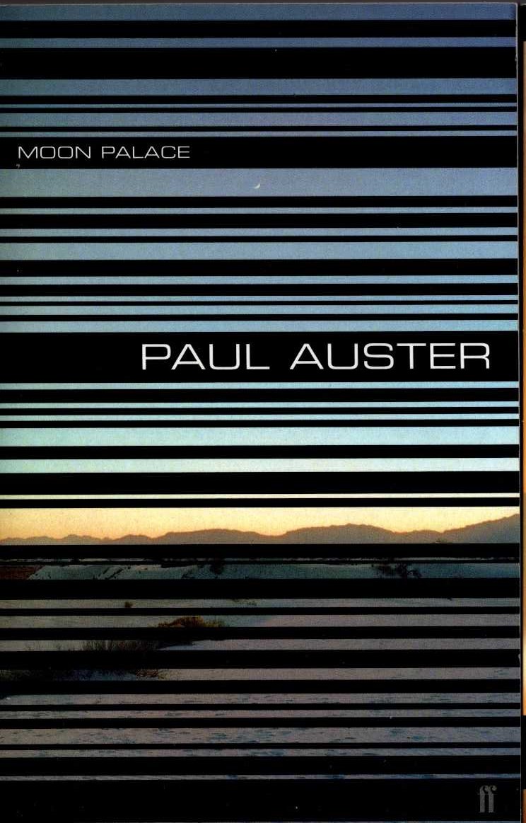 Paul Auster  MOON PALACE front book cover image