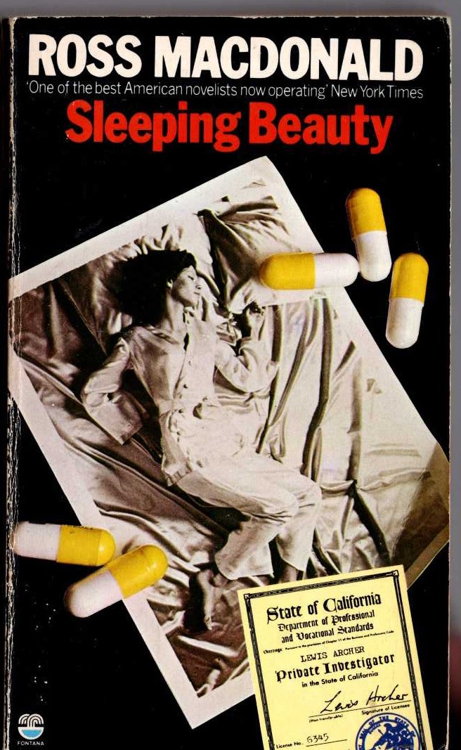 Ross Macdonald  SLEEPING BEAUTY front book cover image