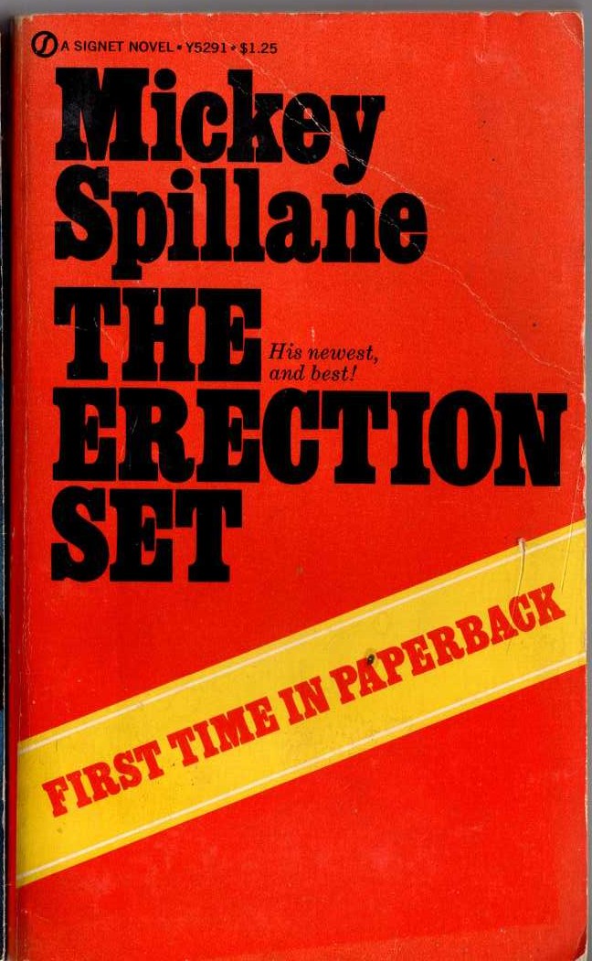 Mickey Spillane  THE ERECTION SET front book cover image