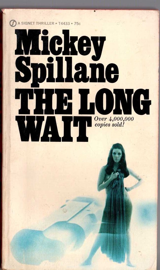 Mickey Spillane  THE LONG WAIT front book cover image