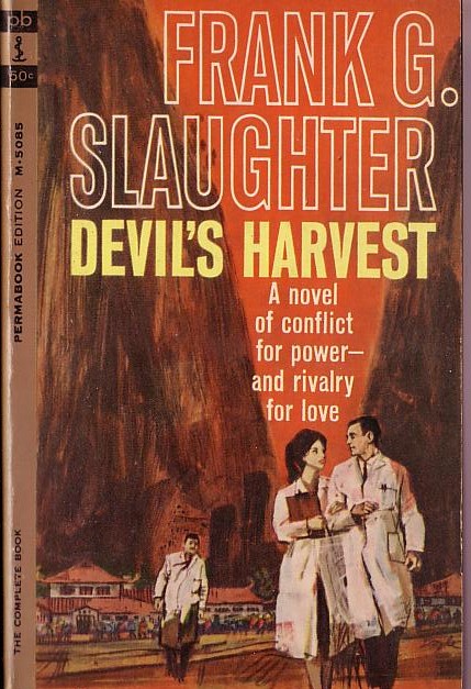 Frank G. Slaughter  DEVIL'S HARVEST front book cover image