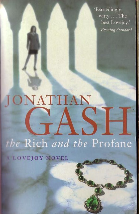 Jonathan Gash  THE RICH AND THE PROFANE front book cover image