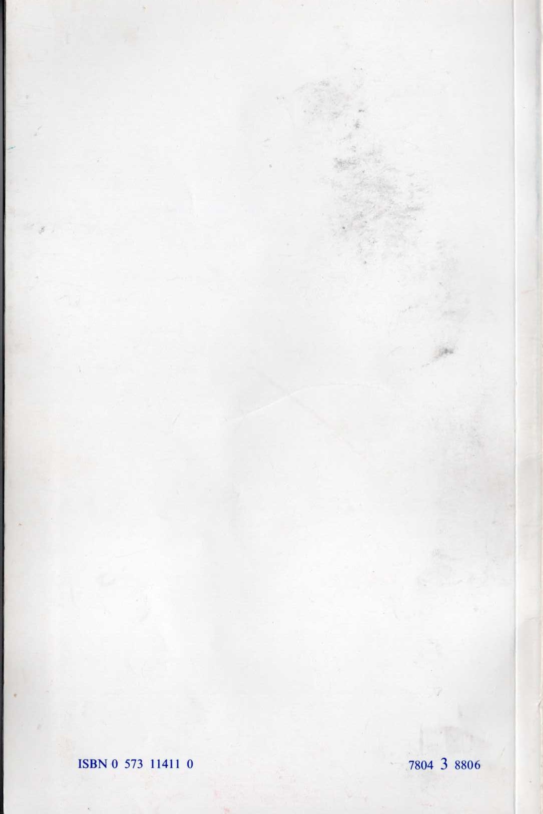 SHUT YOUR EYES AND THINK OF ENGLAND. A Comedy magnified rear book cover image
