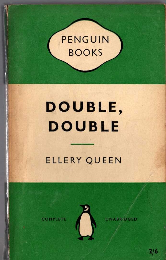 Ellery Queen  DOUBLE, DOUBLE front book cover image