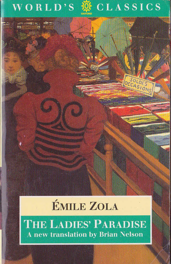 Emile Zola  THE LADIES' PARADISE front book cover image