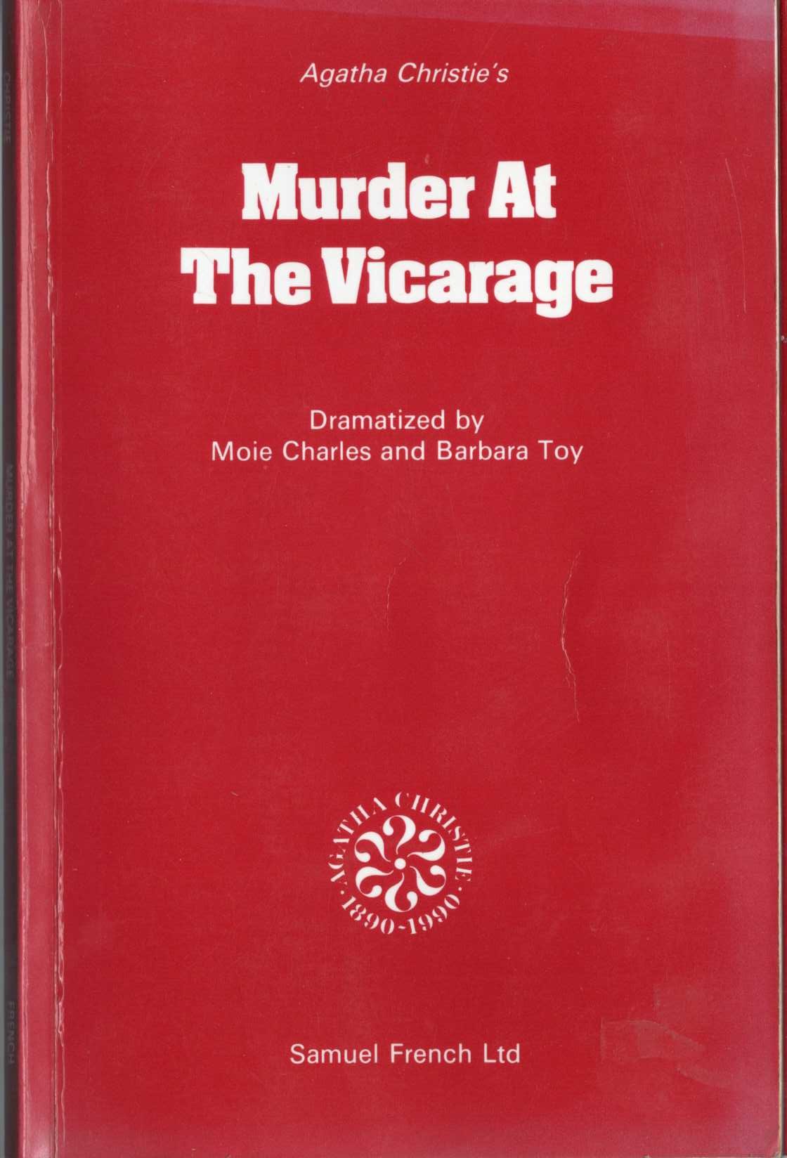 (Agatha Christie dramatized by Moie Charles and Barbara Toy) MURDER AT THE VICARAGE front book cover image