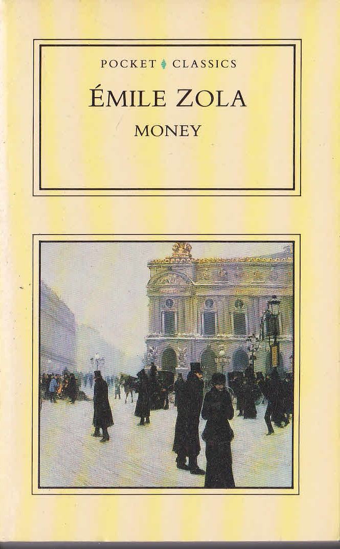 Emile Zola  MONEY front book cover image