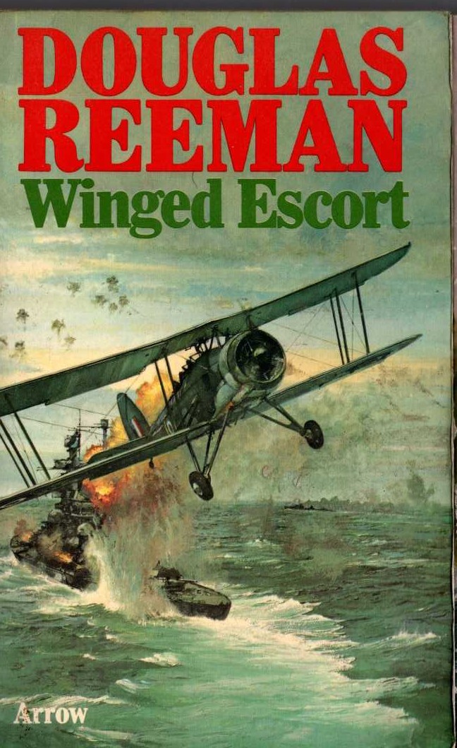 Douglas Reeman  WINGED ESCORT front book cover image
