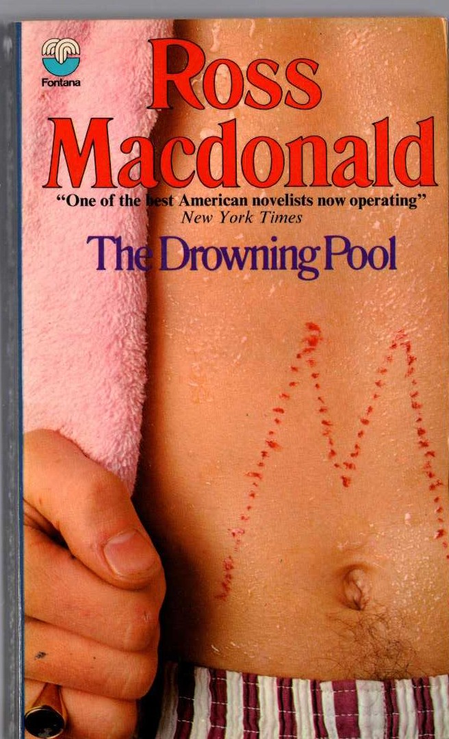 Ross Macdonald  THE DROWNING POOL front book cover image