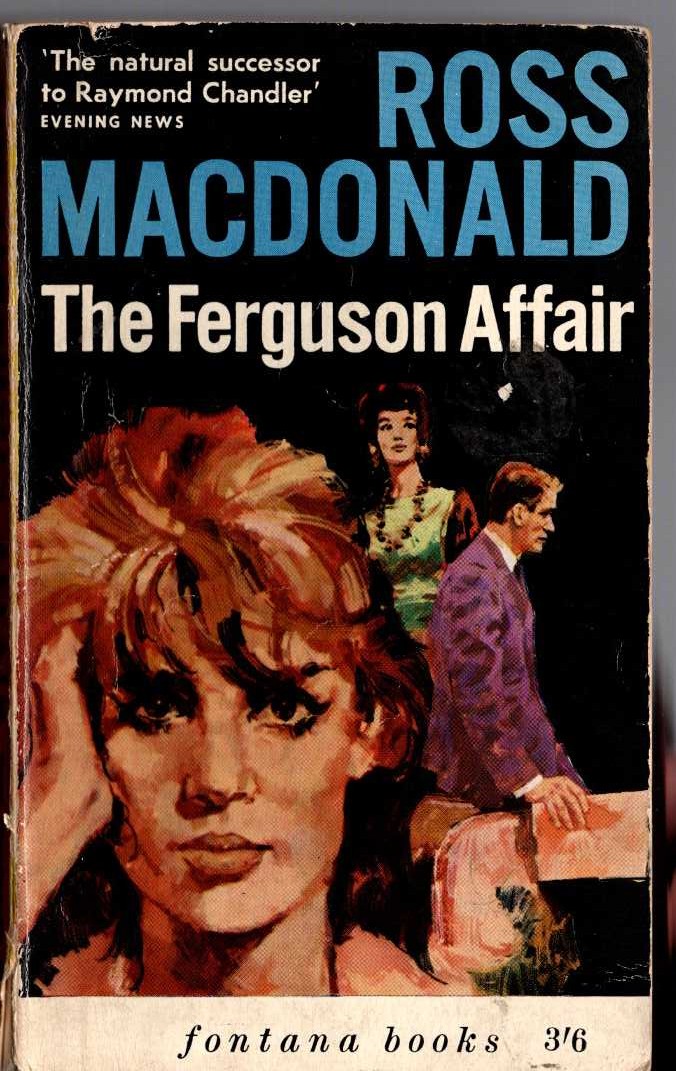 Ross Macdonald  THE FERGUSON AFFAIR front book cover image
