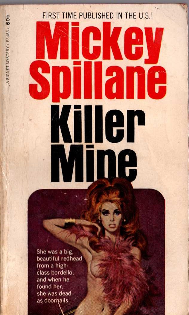 Mickey Spillane  KILLER MINE front book cover image