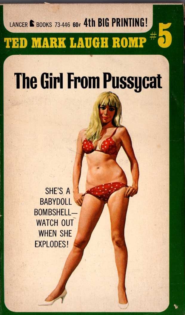 Ted Mark  THE GIRL FROM PUSSYCAT front book cover image