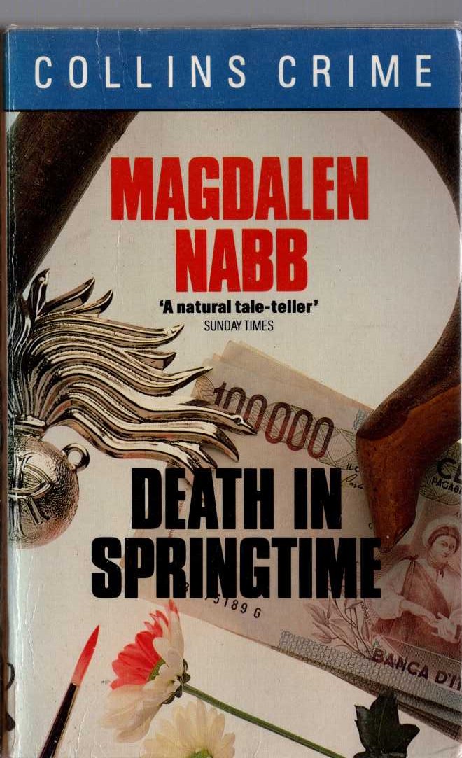 Magdalen Nabb  DEATH IN SPRINGTIME front book cover image