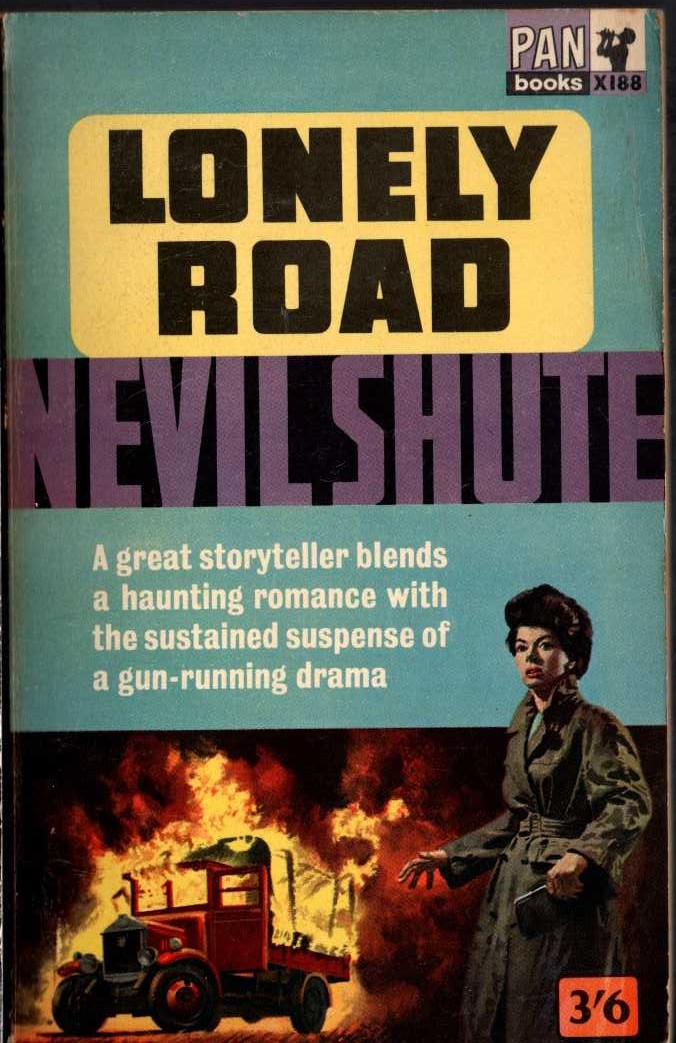 Nevil Shute  LONELY ROAD front book cover image