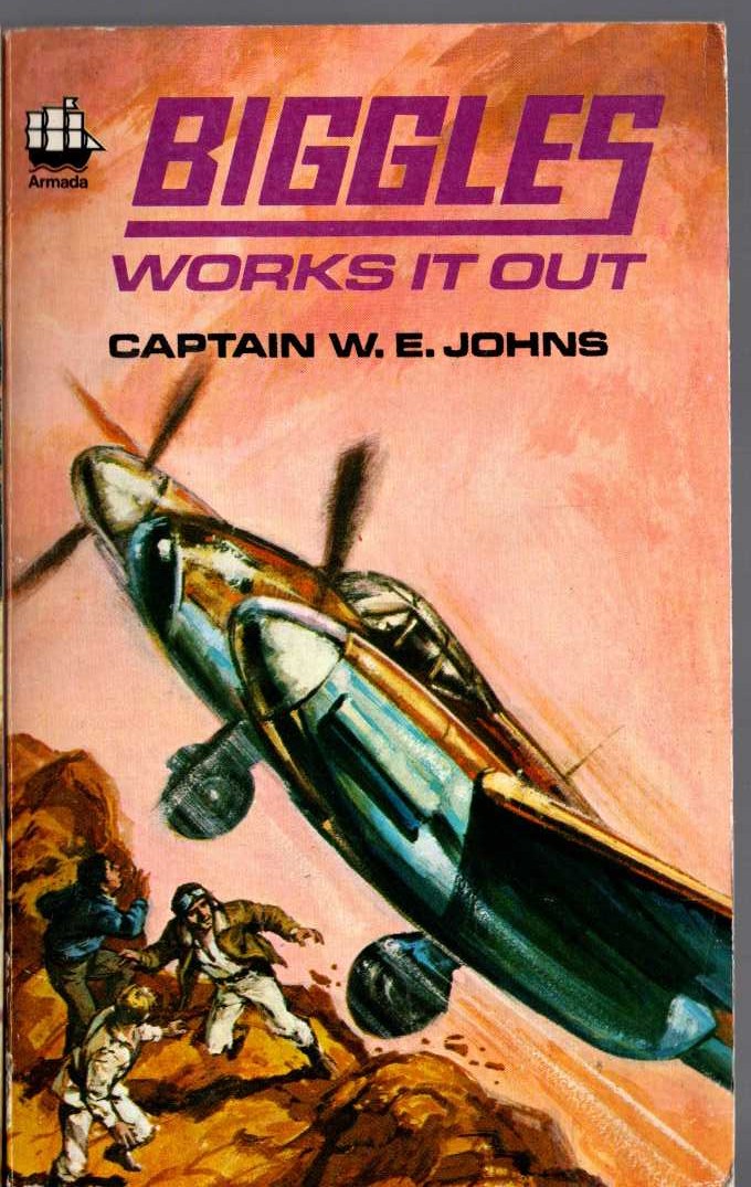 Captain W.E. Johns  BIGGLES WORKS IT OUT front book cover image