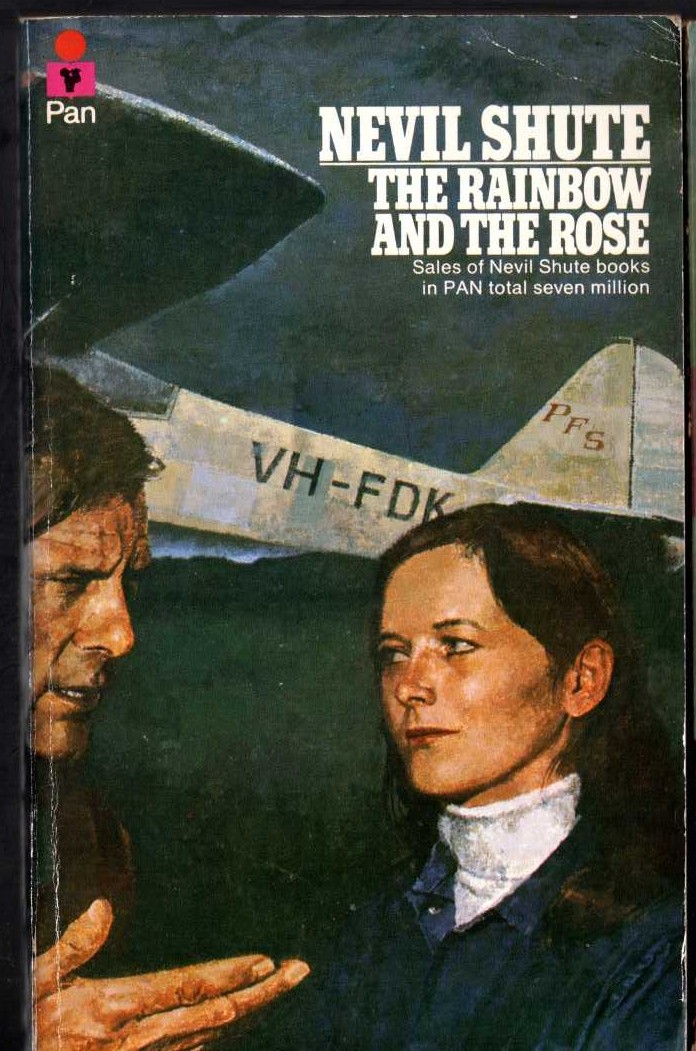 Nevil Shute  THE RAINBOW AND THE ROSE front book cover image