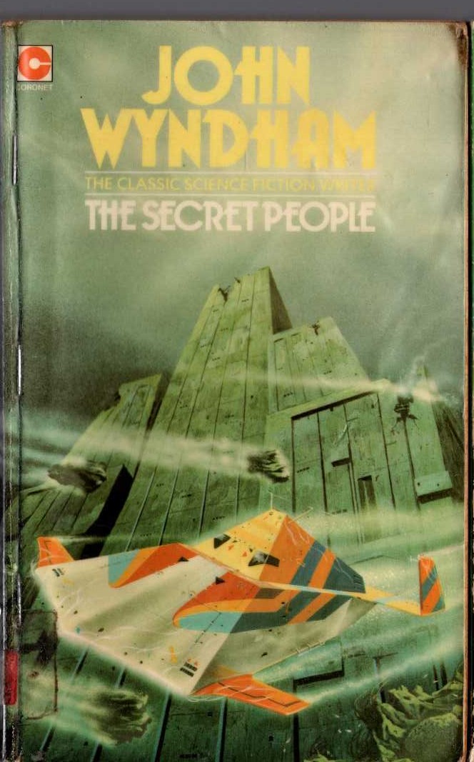 John Wyndham  THE SECRET PEOPLE front book cover image
