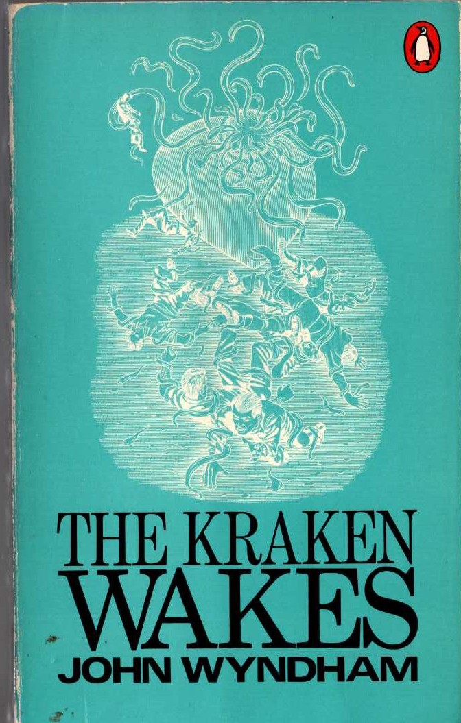 John Wyndham  THE KRAKEN WAKES front book cover image